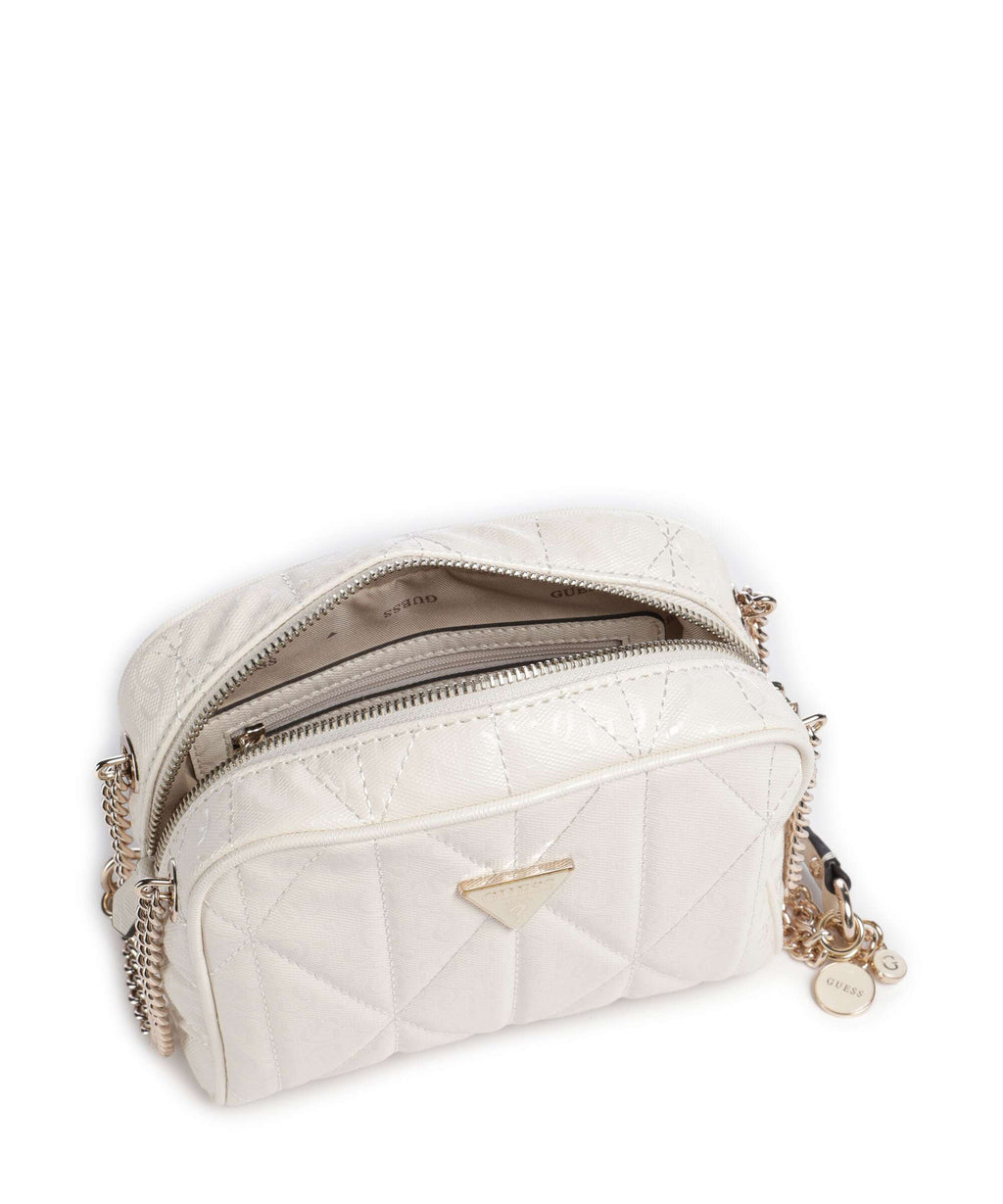 Guess Aldina G-Shine Crossbody bag offwhite