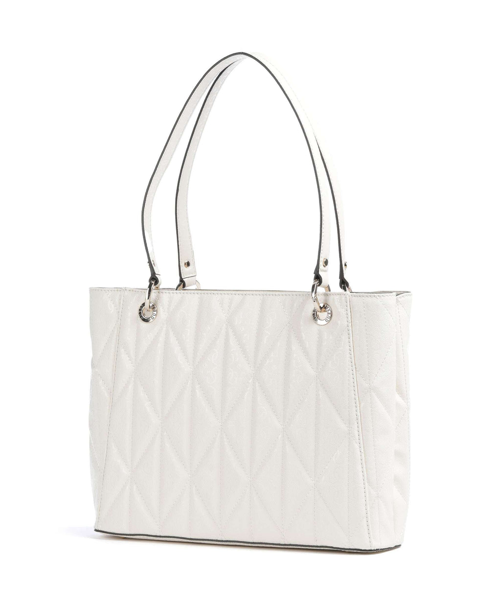 Guess Aldina G-Shine Tote bag offwhite