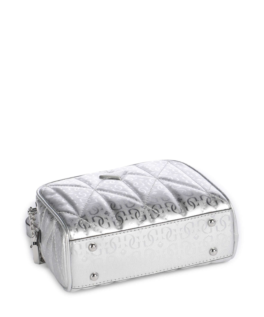 Guess Aldina G-Shine Crossbody bag silver