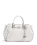 Guess Katya 4G Logo Handbag white logo