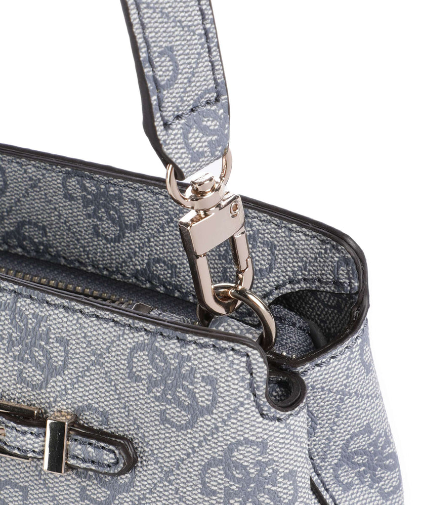 Guess Katya 4G Logo Crossbody bag slate grey