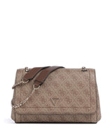 Guess Noelle Taška přes rameno latte logo/brown