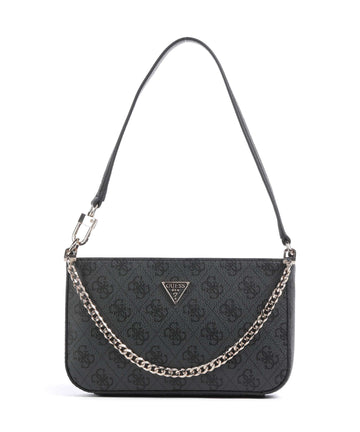 Guess Noelle Mini Taška přes rameno coal logo