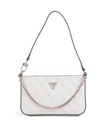 Guess Noelle Mini Taška přes rameno white logo