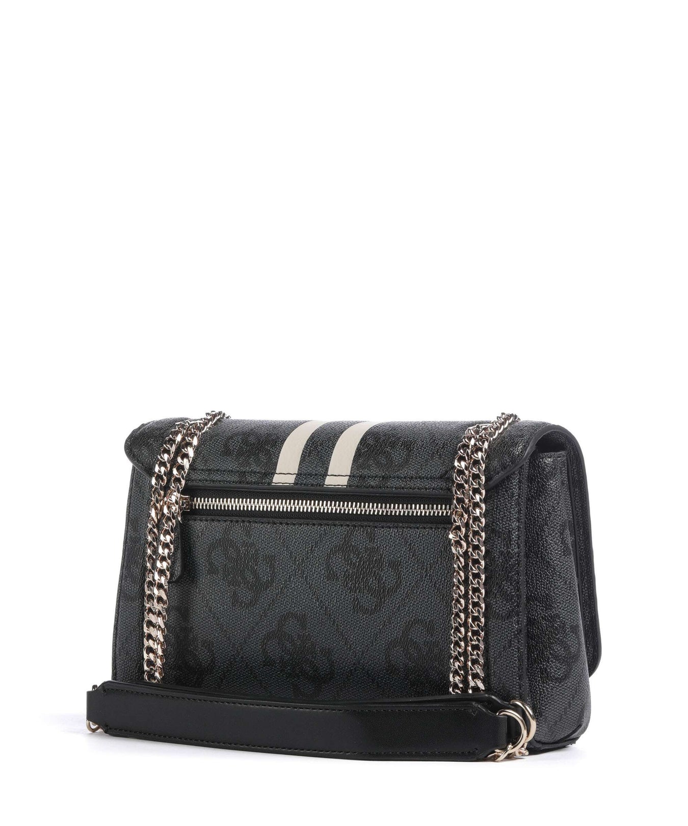 Guess Noelle 4G Logo Shoulder bag coal logo
