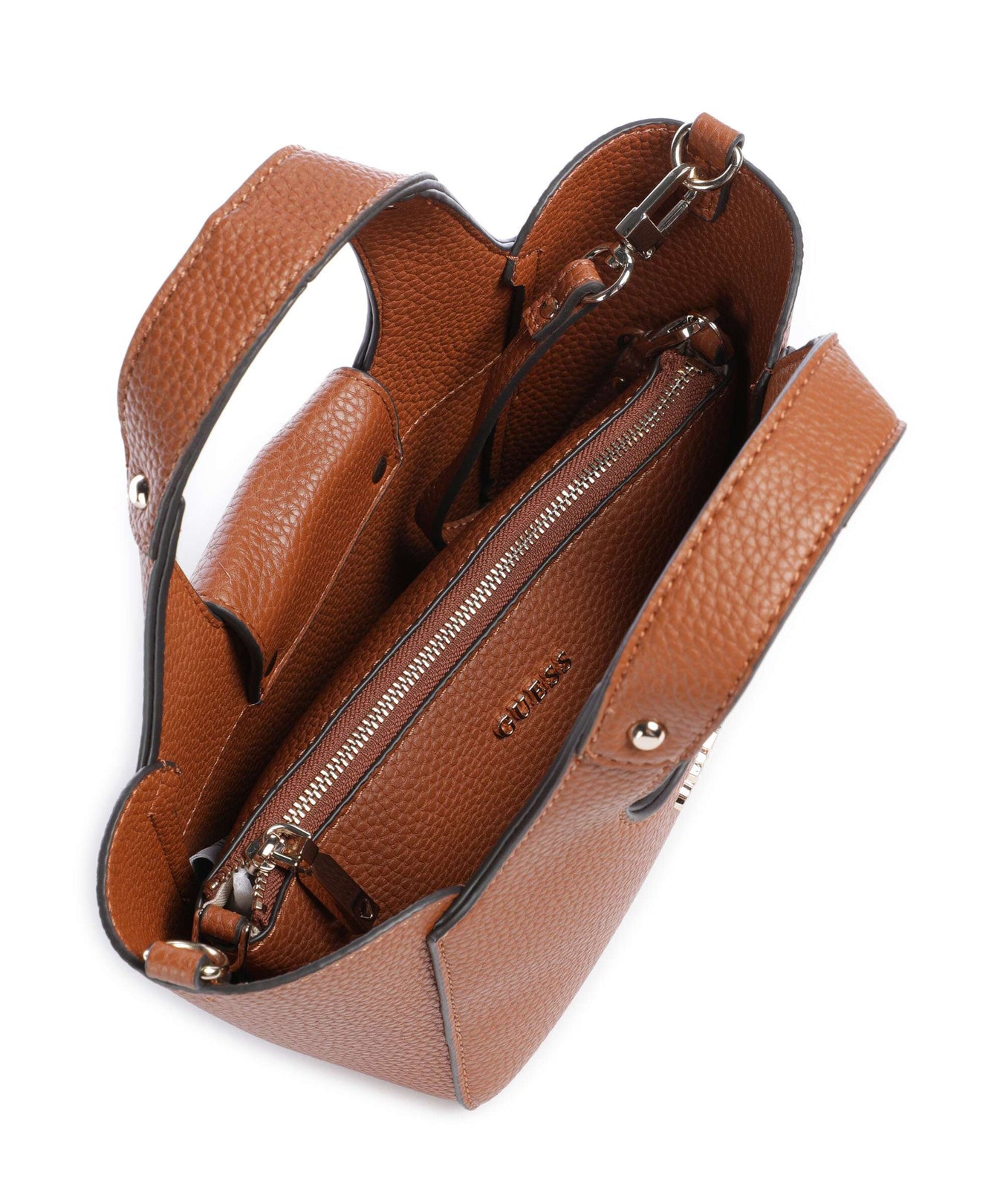 Guess Calista Mini Handbag caramel