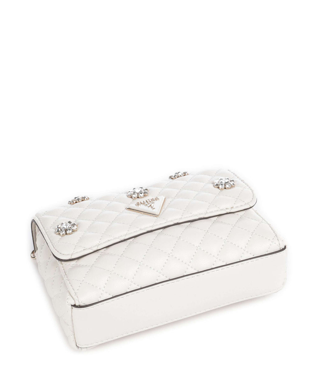 Guess Everlee Shoulder bag offwhite