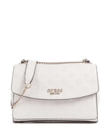 Guess Phoebe Peony Debossed Taška přes rameno offwhite logo