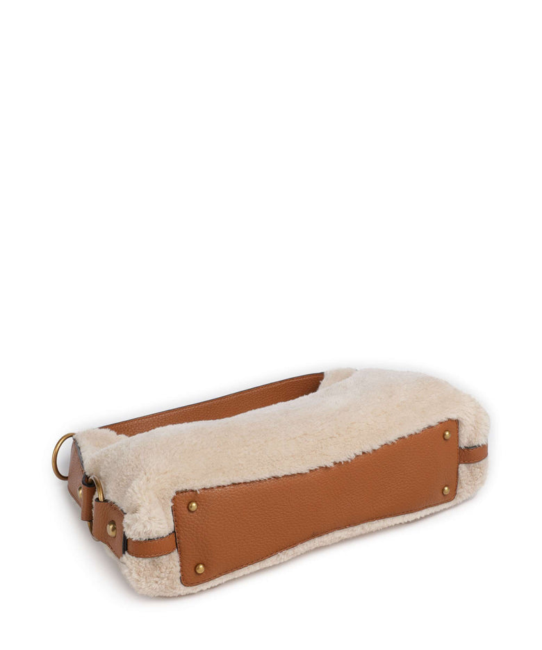 Guess Camden Hobo bag natural/cognac