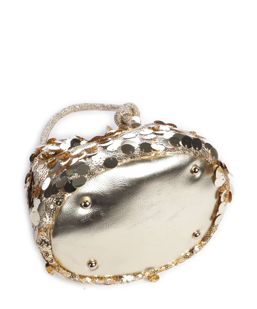 Guess Holiday Bucket bag gold