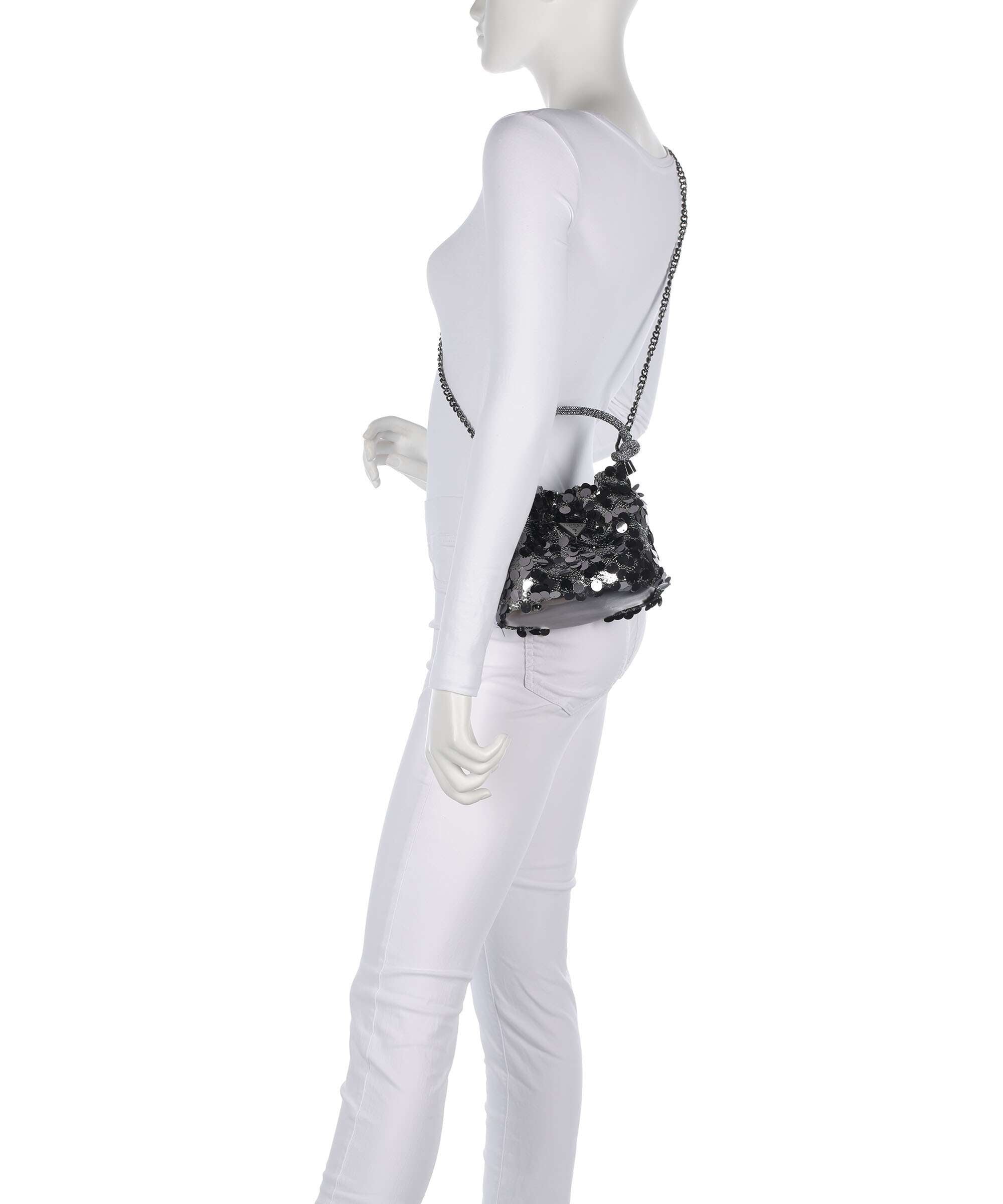 Guess Holiday Bucket bag pewter