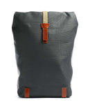 Brooks England Pickwick Cotton Canvas Large Batoh s chlopní grey