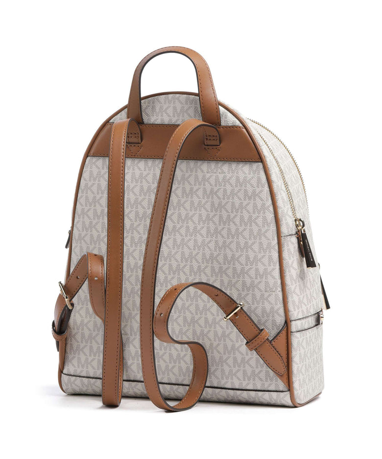 Michael Kors Rhea Zip Backpack vanilla