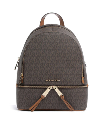 Michael Kors Rhea Zip Batoh brown