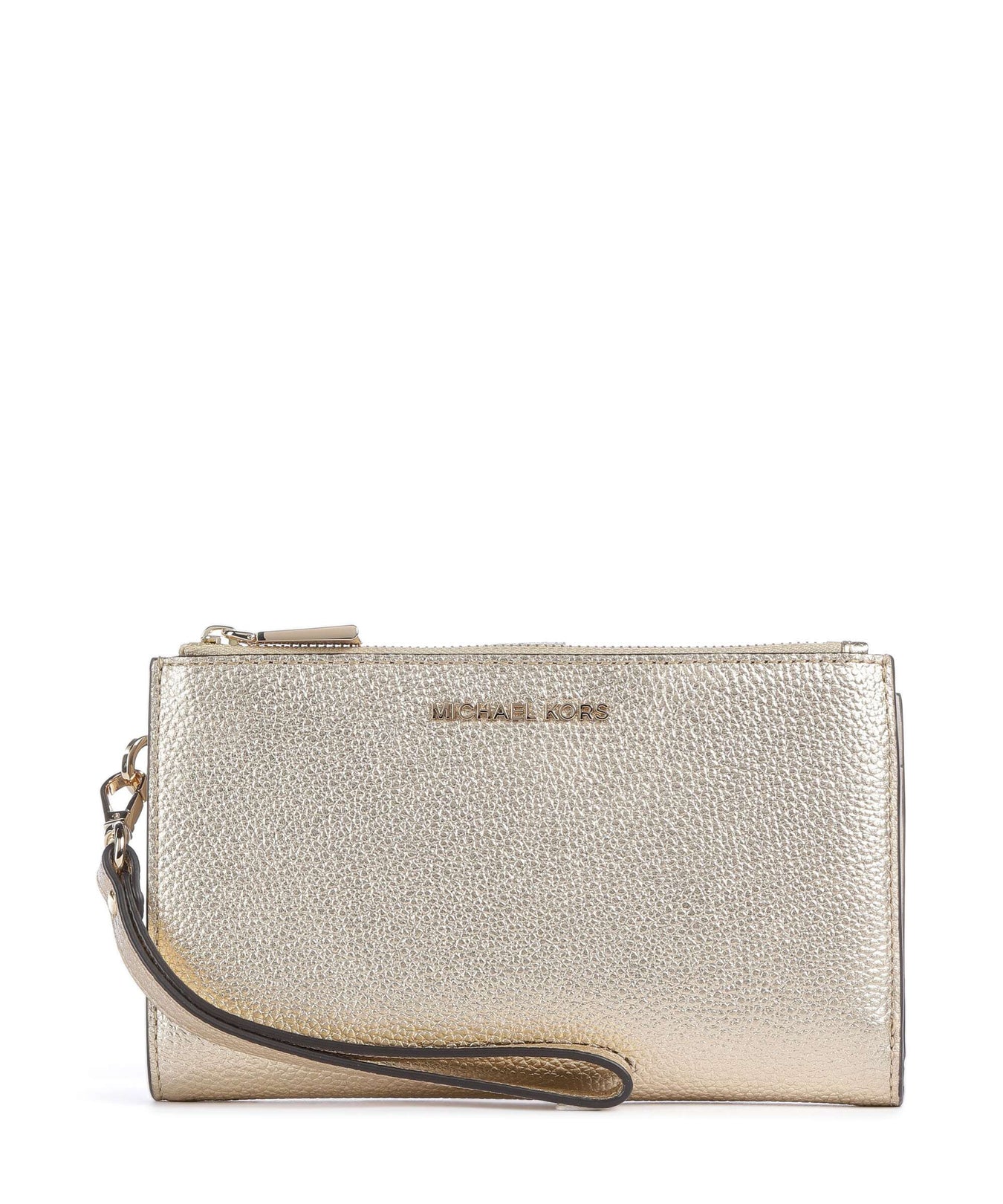 Michael Kors Jet Set Wallet pale gold