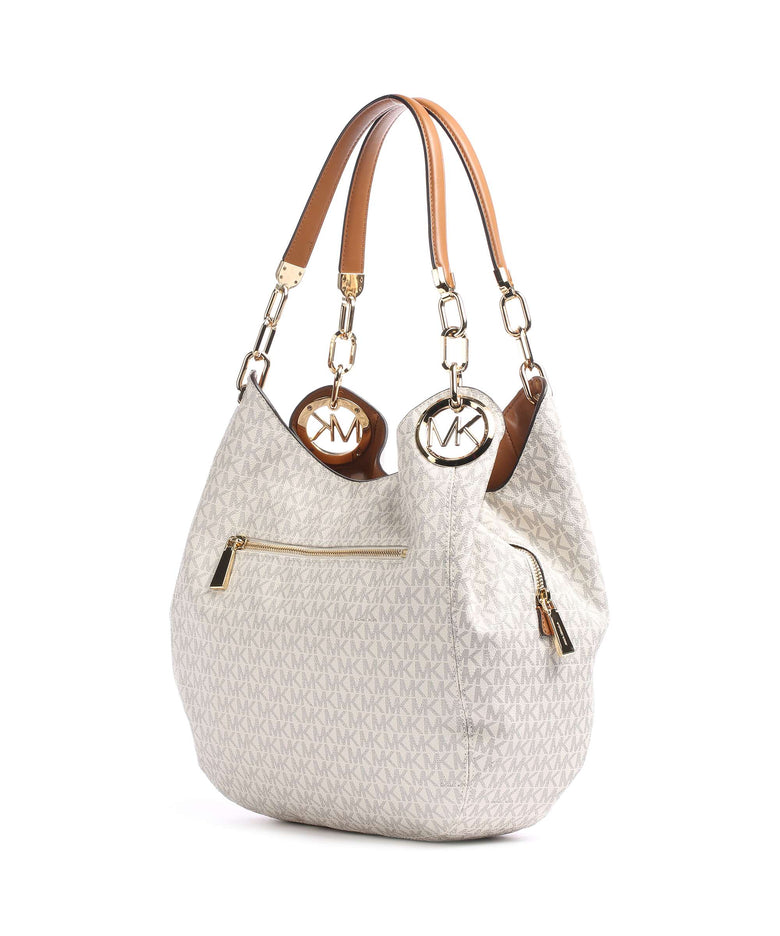 Michael Kors Lillie Hobo bag vanilla/acorn