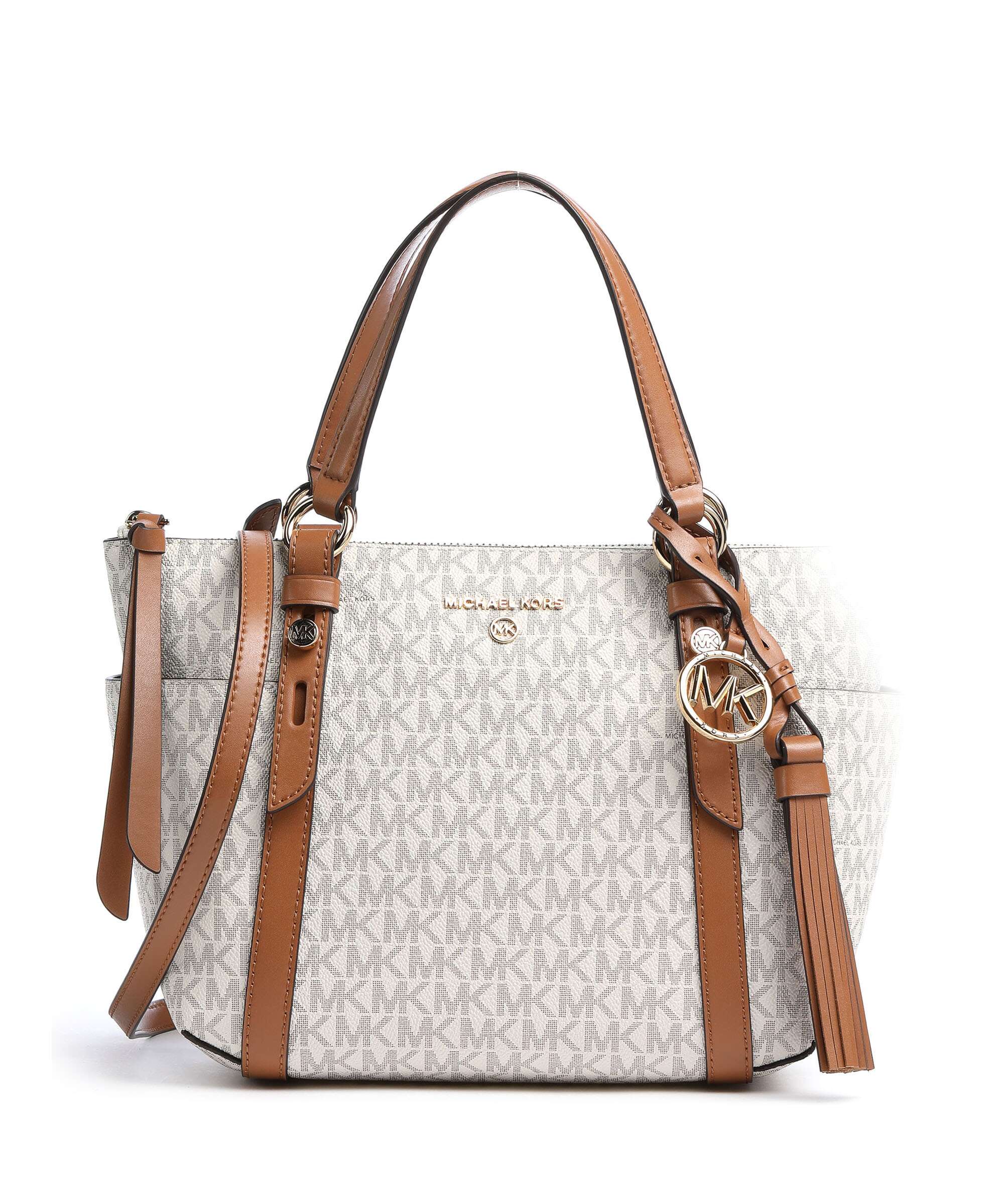 Michael Kors Sullivan Handbag vanilla/acorn