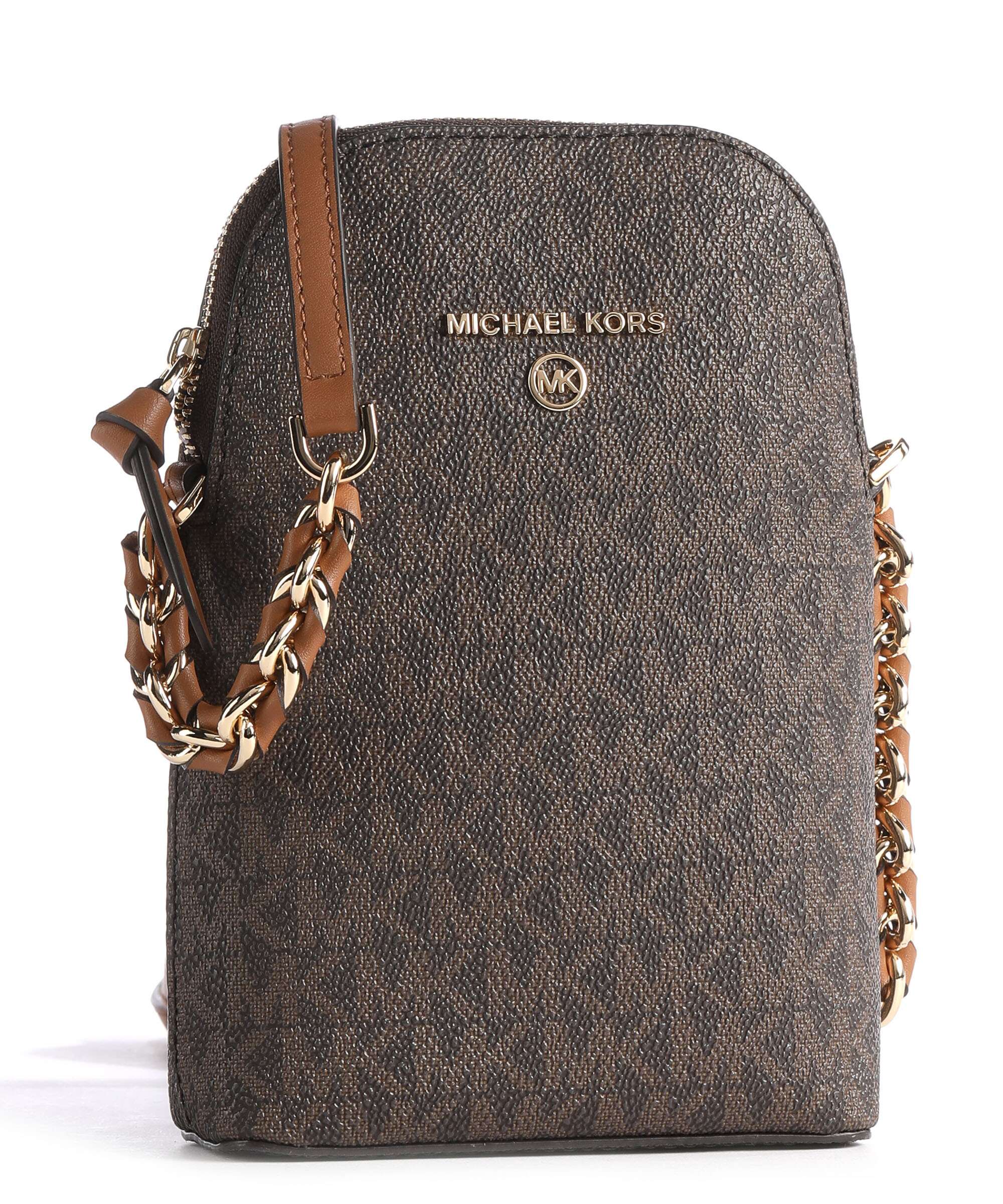 Michael Kors Jet Set Charm Phone bag brown/acorn