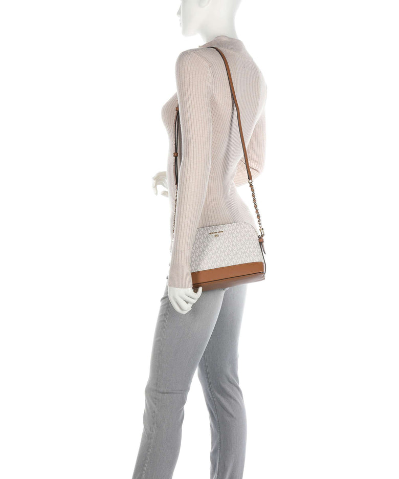 Michael Kors Jet Set Charm Crossbody bag vanilla/acorn