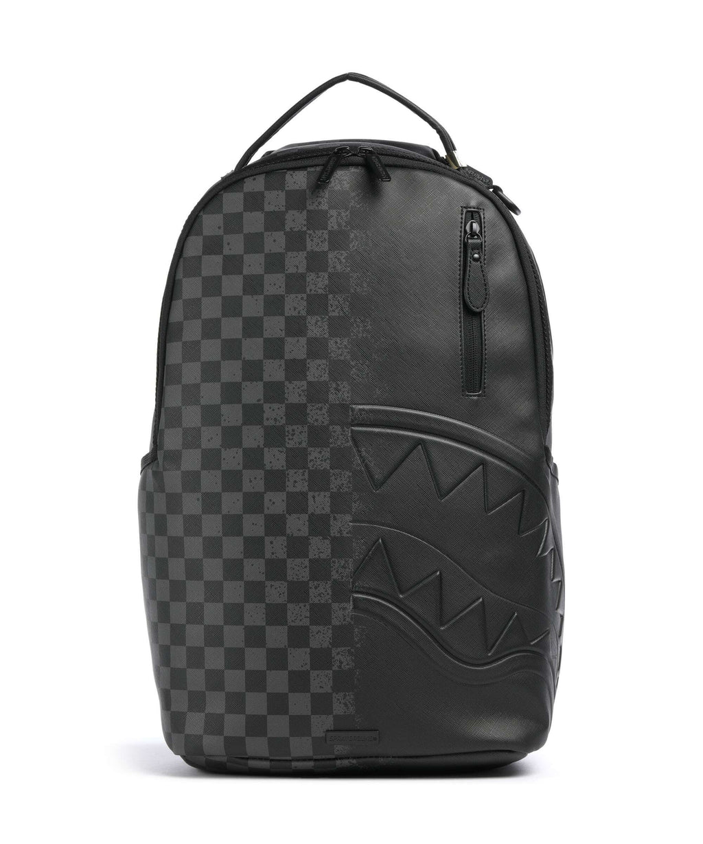 Sprayground Half Spritz Backpack black/grey