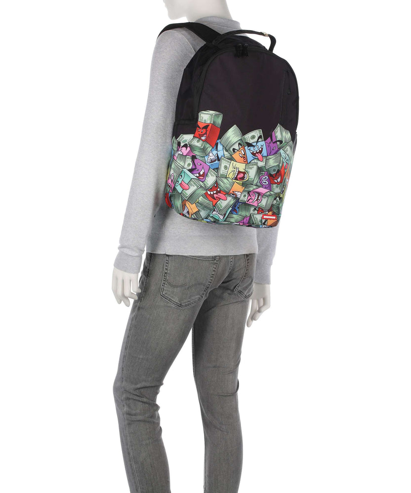 Sprayground Stacked Money Boys Backpack multicolour