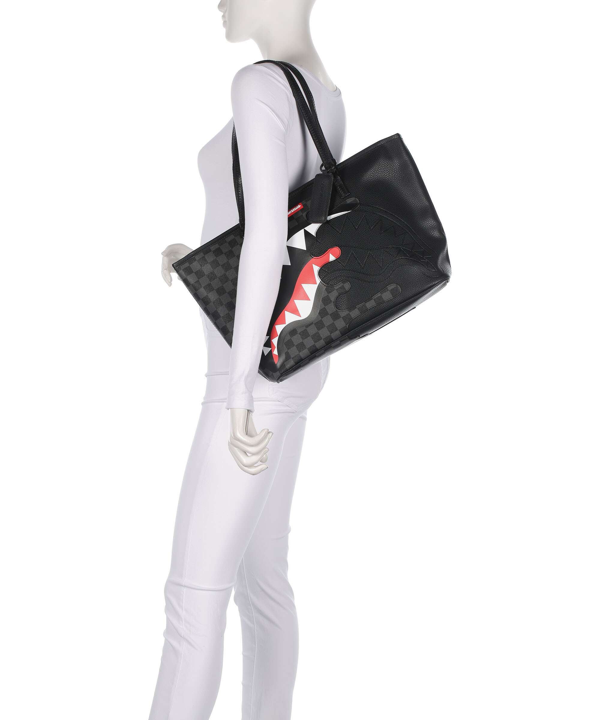 Sprayground Unfinished Shark Tote bag multicolour