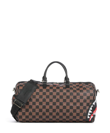 Sprayground Peeking Character Check Víkendová taška multicolour