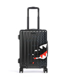 Sprayground Unfinished Shark Kufr se 4 kolečky multicolour