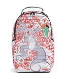 Sprayground Looney Tunes Graffiti Bugs Batoh white