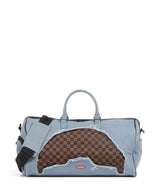 Sprayground Denim Shark Víkendová taška blue