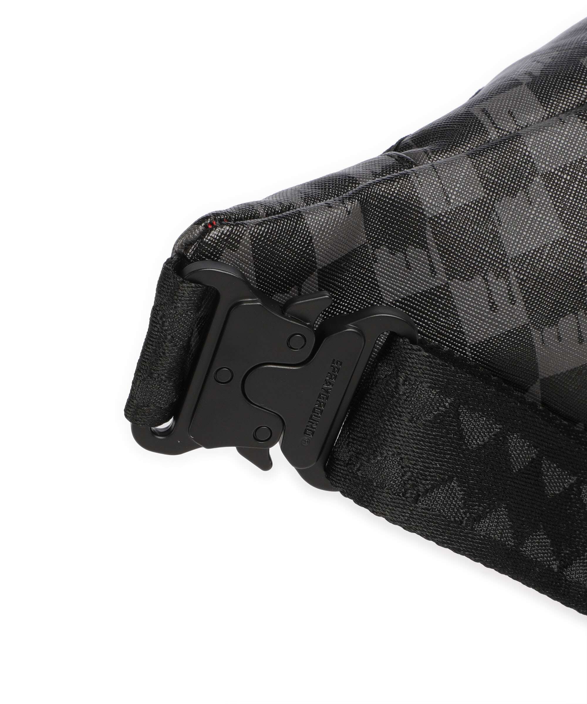 Sprayground Dripping Sharks in Paris Belt bag black