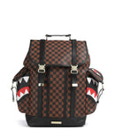 Sprayground Sawtooth Sharks in Paris Monte Carlo Batoh brown