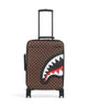 Sprayground Sawtooth Sharks in Paris Kufr se 4 kolečky brown