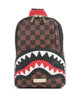 Sprayground Sawtooth Sharks in Paris Batoh sling brown
