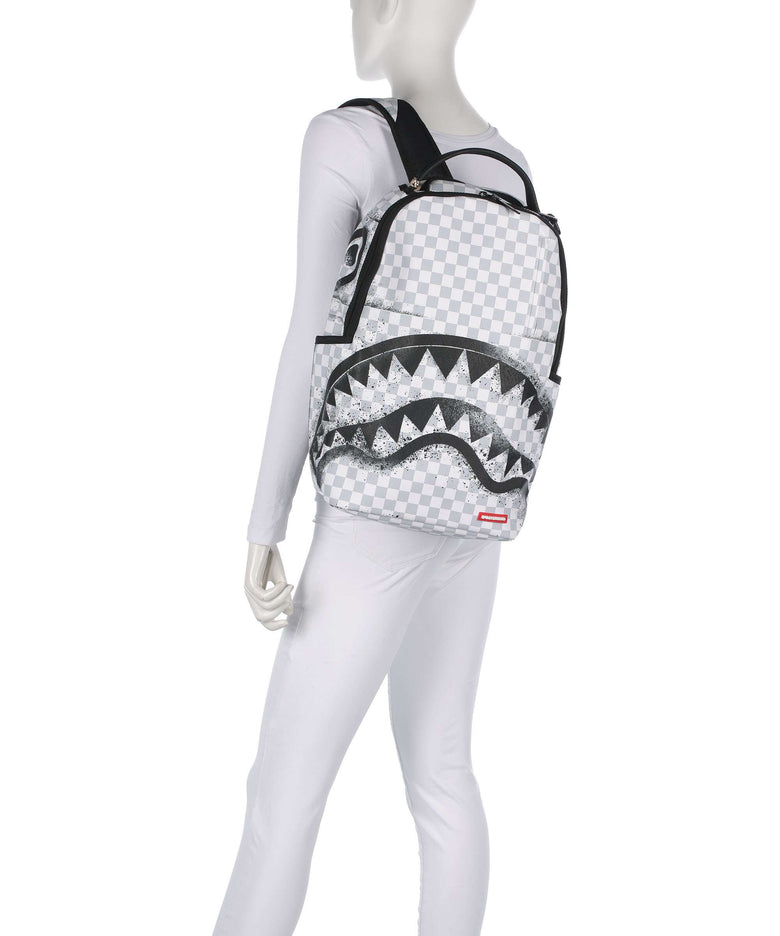 Sprayground Red Stencil Shark Backpack multicolour
