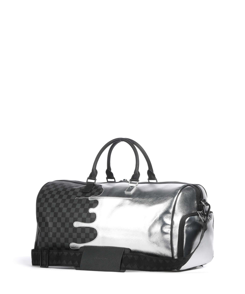 Sprayground Silver Side Drip Weekend bag silver