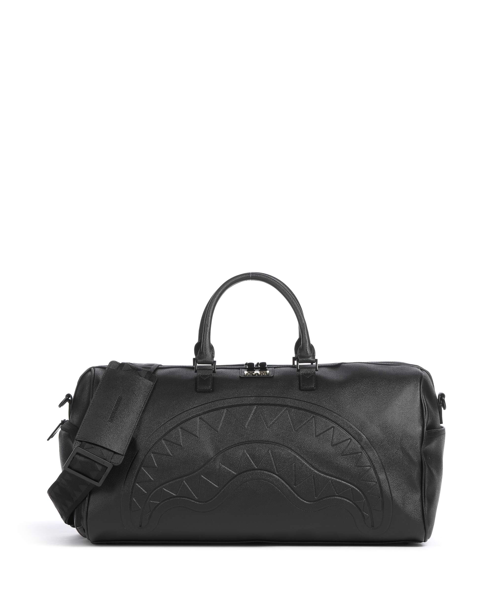 Sprayground Gold Brick Luxe Weekend bag black
