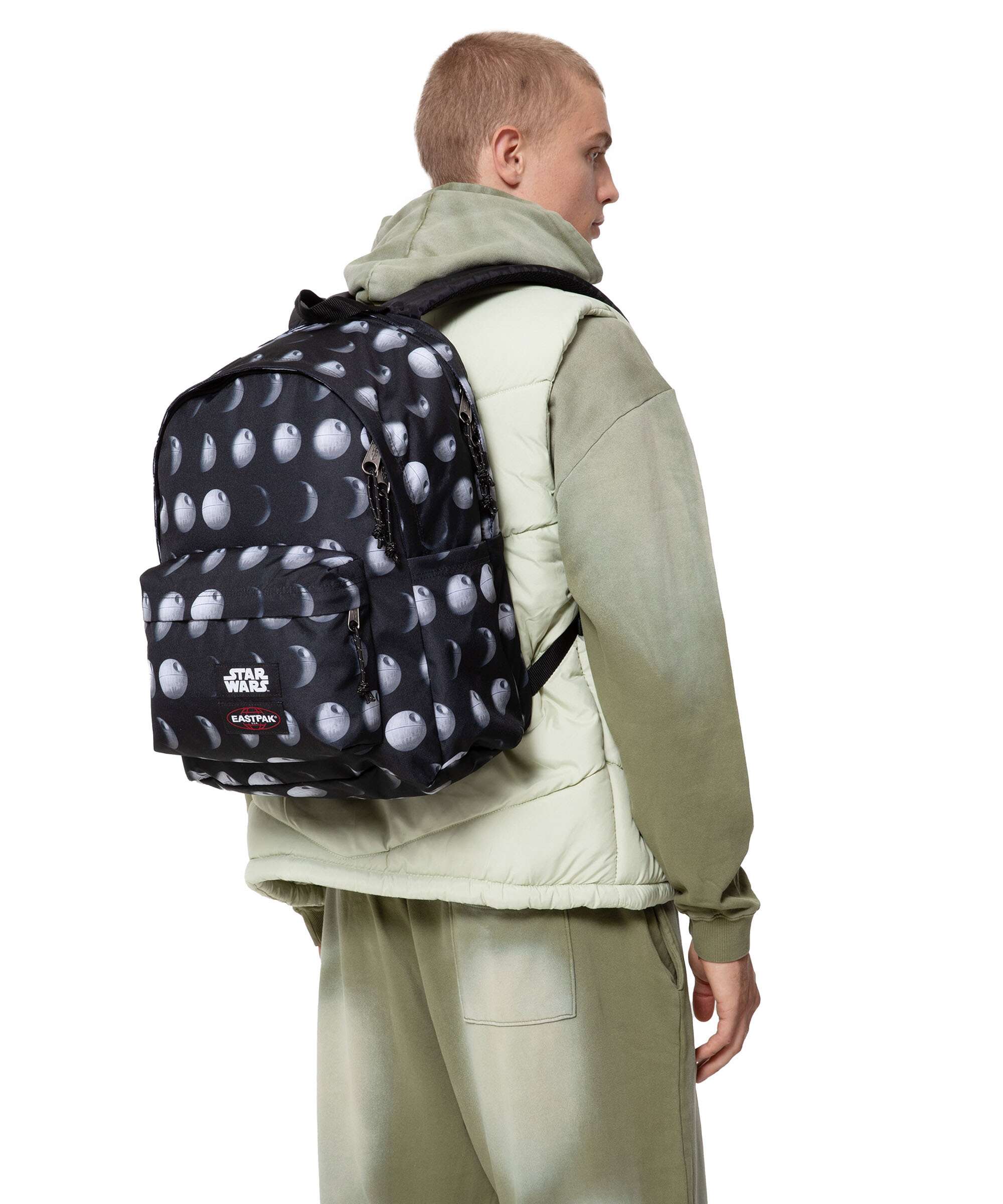 Eastpak Star Wars Day Office Backpack death star black