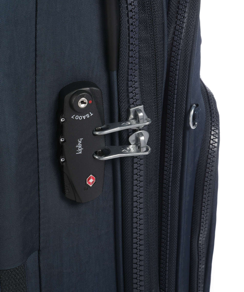 Kipling Basic New Youri M Spinner (4 wheels) blue bleu