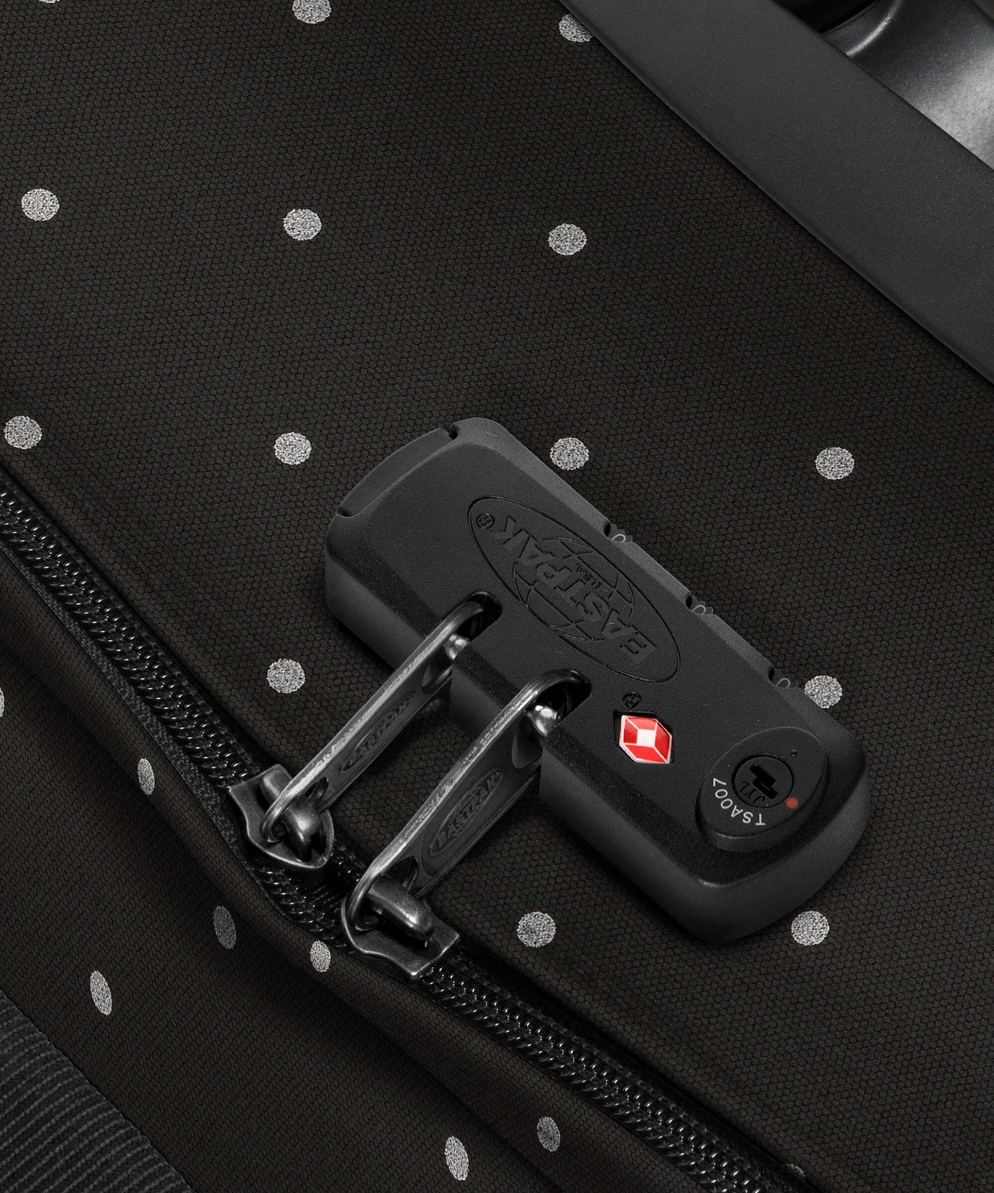 Eastpak Tranverz L Travel bag with wheels dots black/silver