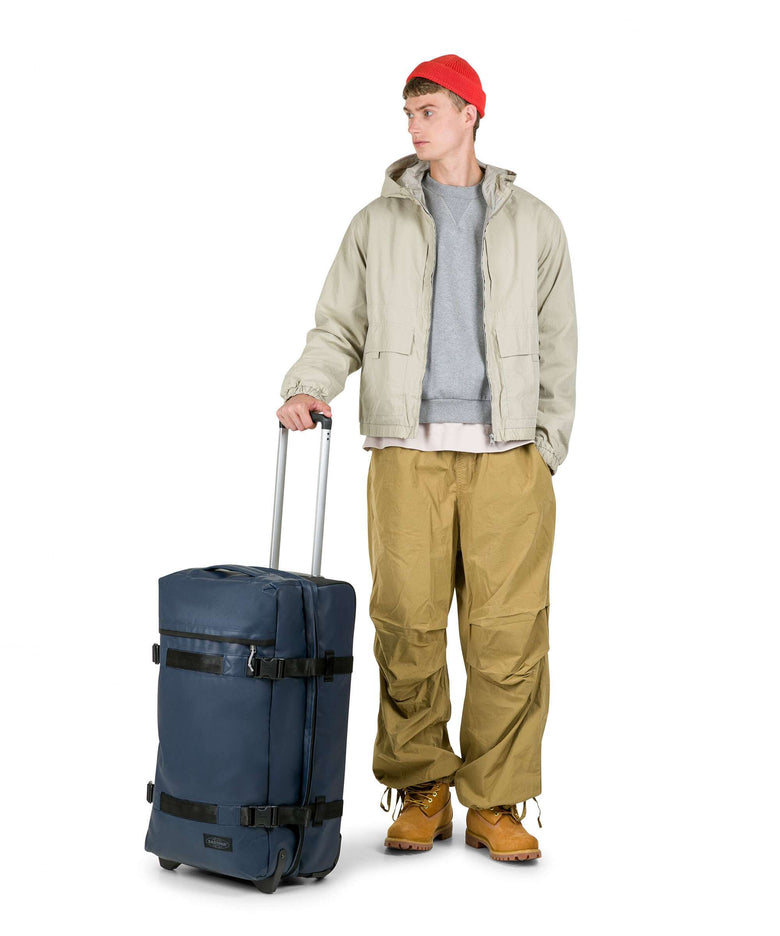 Eastpak Transit'R M Travel bag with wheels navy