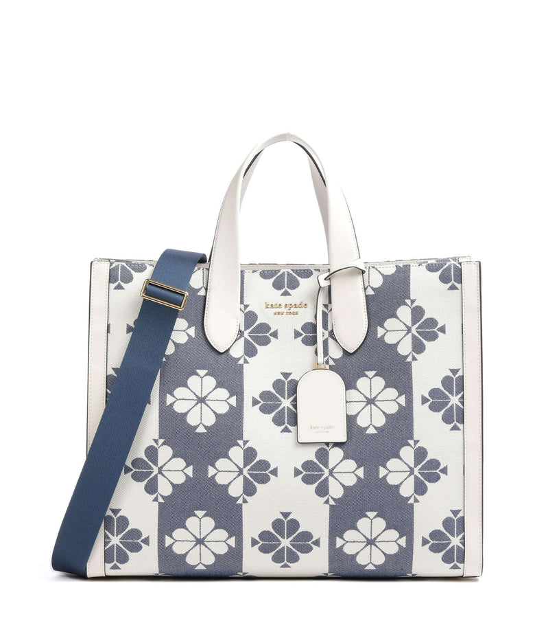 Kate Spade New York Spade Flower Jacquard Handbag halo white/multicolour
