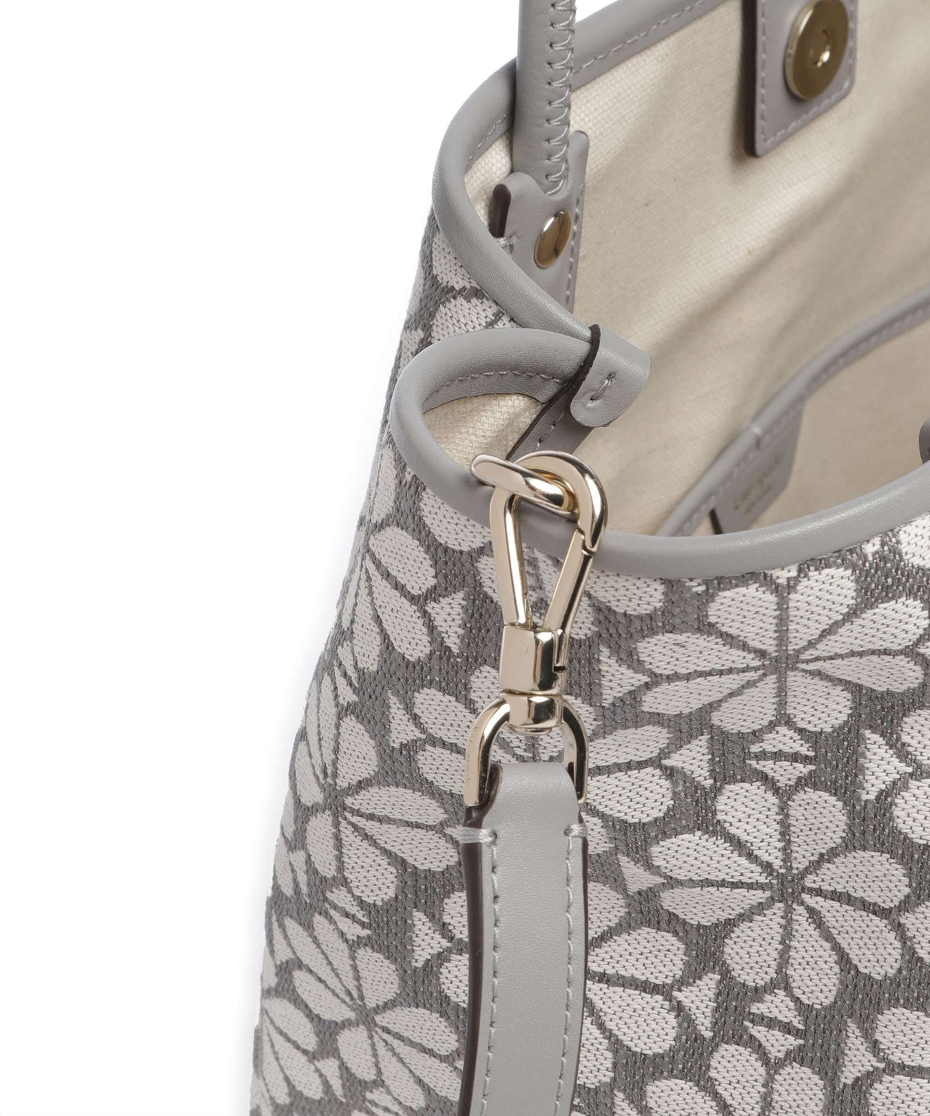Kate Spade New York Spade Flower Jacquard Handbag grey/multicolour