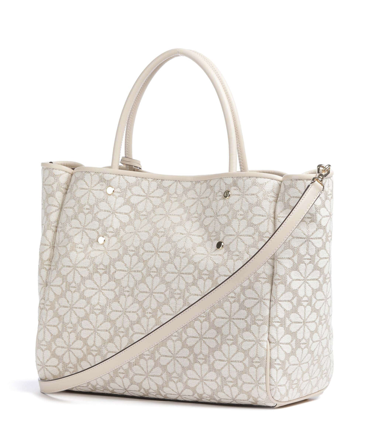 Kate Spade New York Spade Flower Jacquard Handbag natural/multicolour