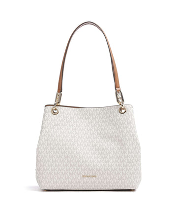 Michael Kors Kensington Velká kabelka vanilla/acorn