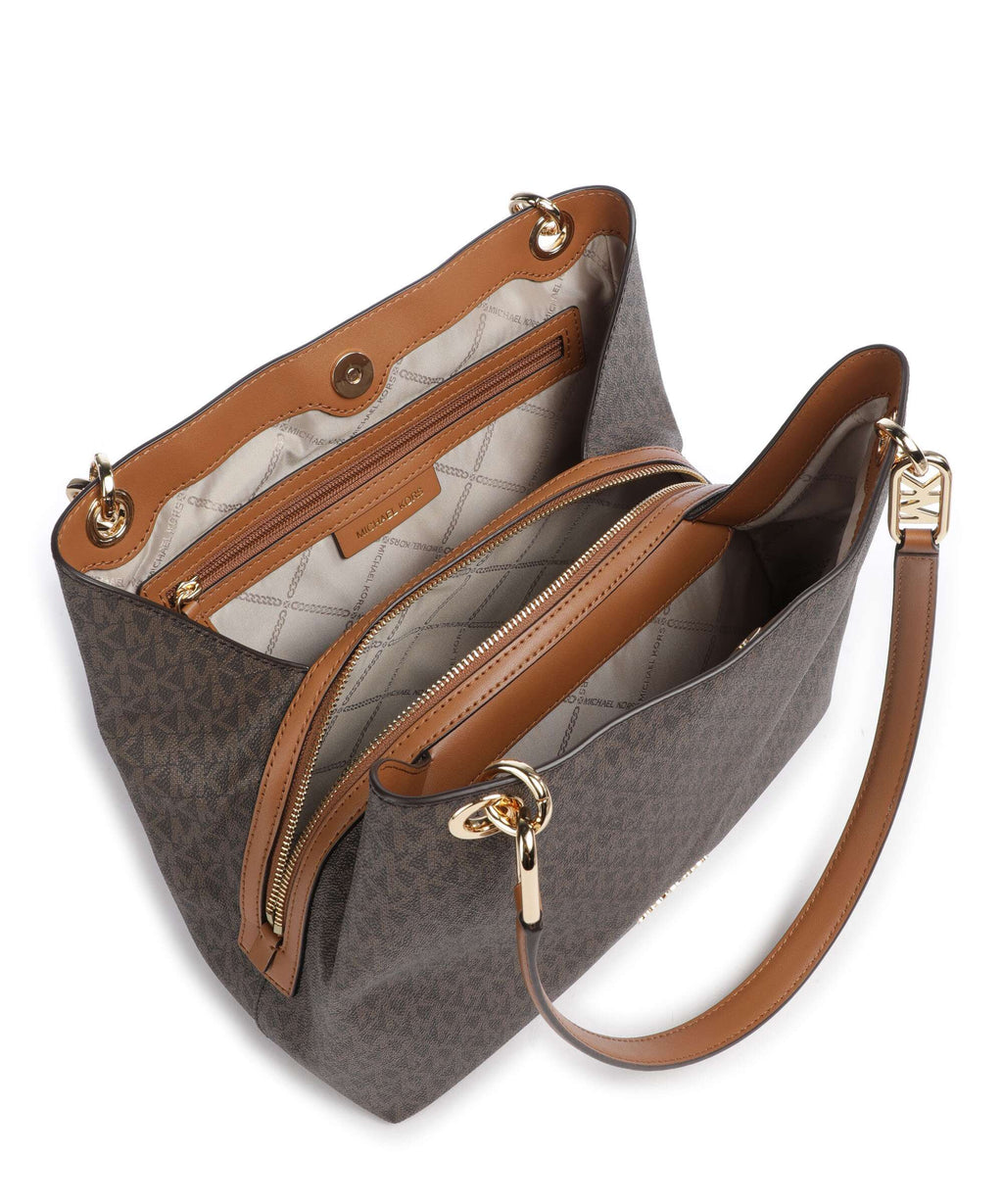 Michael Kors Kensington Hobo bag brown/acron