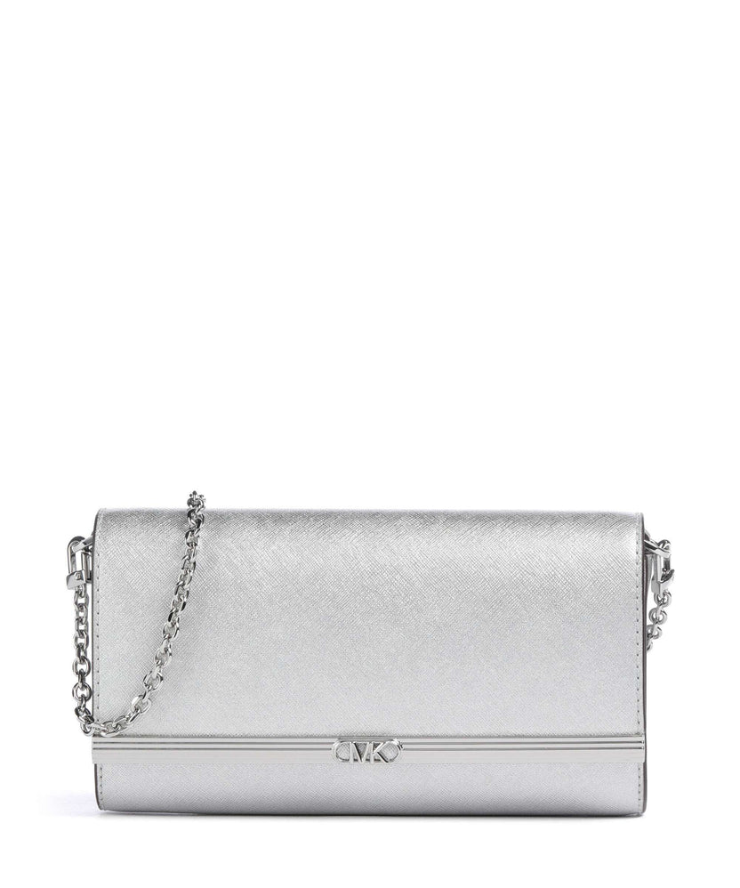 Michael Kors Mona Crossbody bag silver