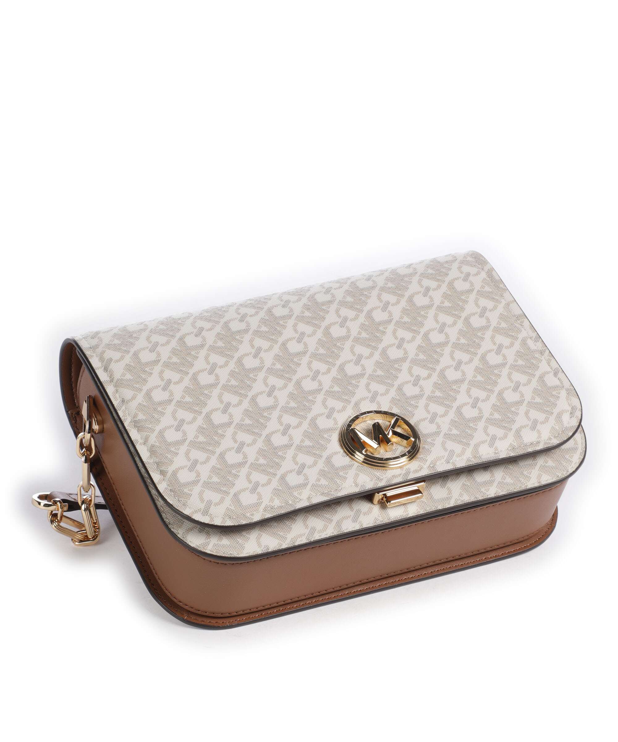 Michael Kors Delancey Crossbody bag vanilla/luggage