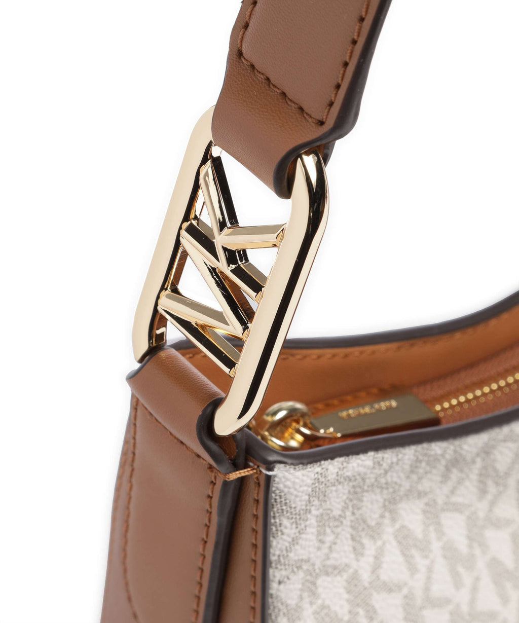 Michael Kors Kensington Hobo bag vanilla/acorn