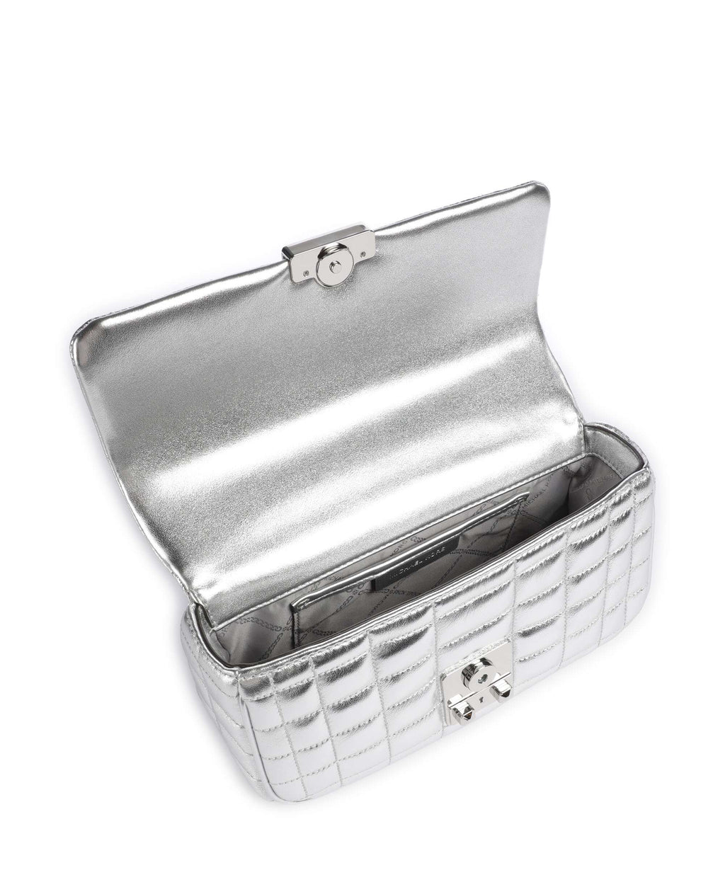 Michael Kors Tribeca Shoulder bag silver
